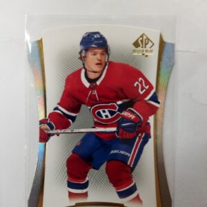 2021-2022 Upper Deck SP Authentic cut Cole Caufield RC