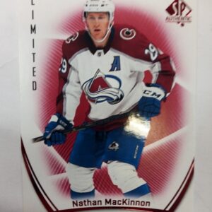 2021-2022 Upper Deck SP Authentic Limited Nathan MacKinnon