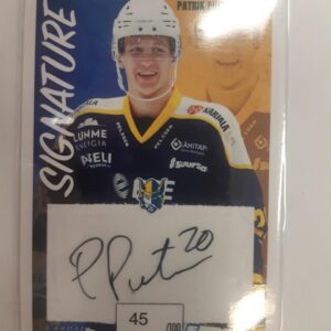 2022-23 Cardset Signature /100 Patrik Puistola