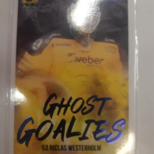 2022-23 Cardset Ghost Goalies /500 Niclas Westerholm