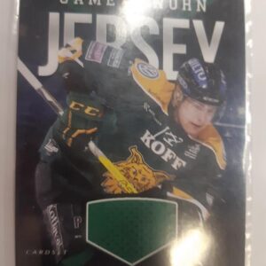 2017-18 Cardset Game Worn Jersey redemption Tapio Laakso /128