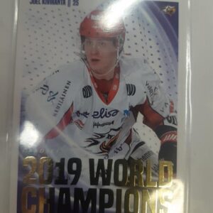2019-20 Cardset 2019 World Champions Joel Kiviranta /299