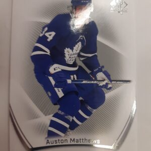 2021-22 SP Authentic Auston Matthews