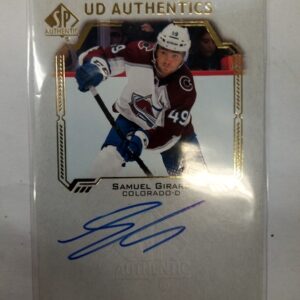 2021-2022 Upper Deck SP Authentics Signature Samuel Girard