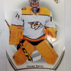 2021-2022 Upper Deck SP Juuse Saros