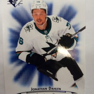 2021-2022 Upper Deck SP Rookie Authentics Jonathan Dahlen
