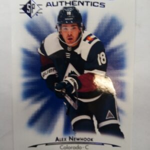 2021-2022 Upper Deck SP Rookie Authentics Alex Newhook