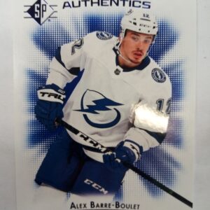 2021-2022 Upper Deck SP Rookie Authentics Alex Barre-Boulet