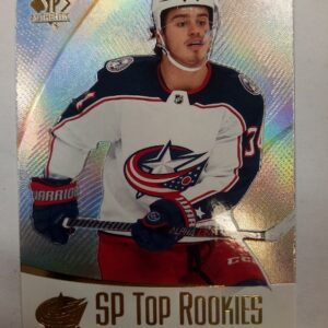 2021-2022 Upper Deck SP Authentic Top Rookies Cole Sillinger