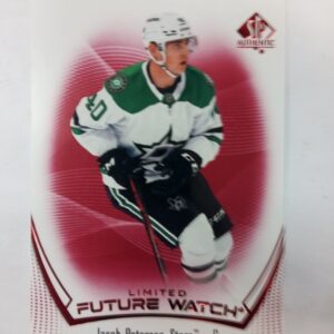 2021-2022 Upper Deck SP Authentic limited red future watch Jakob Peterson