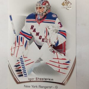 2021-2022 Upper Deck SP Authentic Igor Shesterkin