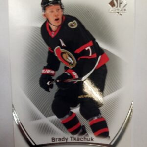 2021-2022 Upper Deck SP Authentic Brady Tkachuk