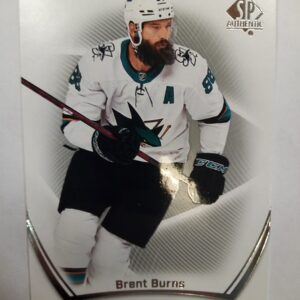 2021-2022 Upper Deck SP Authentic Brent Burns
