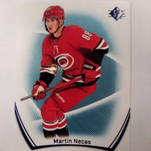 2021-22 sp hockey Martin Necas blue