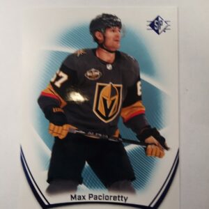 2021-22 sp hockey Max Pacioretty blue