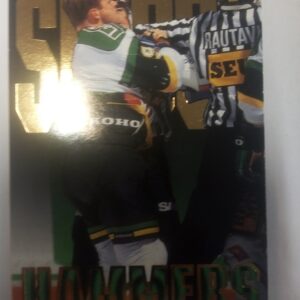 1996-1997 Leaf Sisu SM-Liiga Sledgehammers Hannu Henriksson