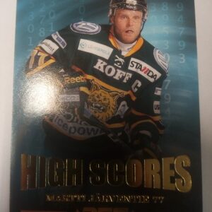2013-2014 Cardset SM-Liiga High Scores Martti Järventie