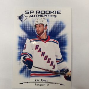 2021-22 SP Rookie Authentic blue Zac Jones