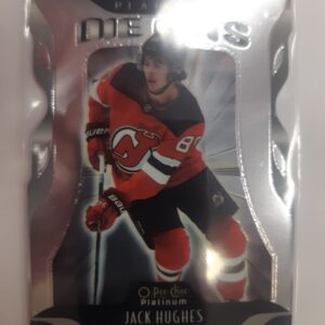 2021-22 O-Pee-Chee Platinum Die Cuts Jack Hughes