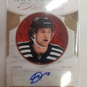 2022-23 Artifacts Autofacts Dawson Mercer AU