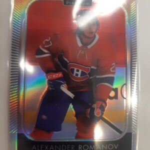 2021-22 O-Pee-Chee Platinum Rainbow Alexander Romanov