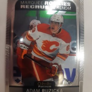 2021-22 O-Pee-Chee Platinum Marquee Rookies Adam Ruzicka