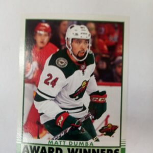 2020-21 UD series 2 Matt Dumba award winners gagnant du prix