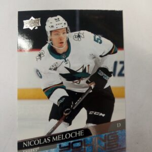 2020-21 UD series 2 Nicolas Meloche young guns