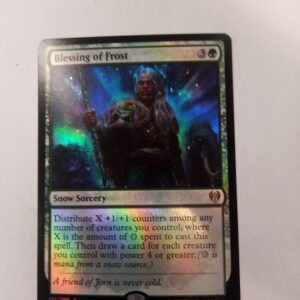Blessing of Frost Kaldheim foil