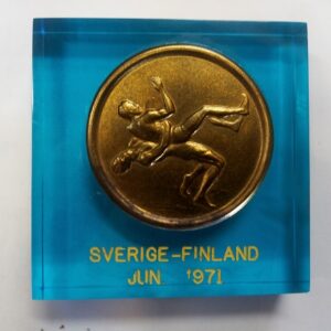 Sverige-Finland  1971-painimitali