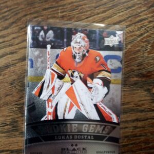 2022-23 UD extended series black diamond  Lukas Dostal RC