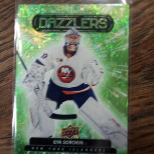 2022-23 UD extended series dazzlers Ilya Sorokin