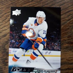 2022-23 UD extended series young guns Simon Holmstrom