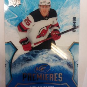 2020-2021 Upper Deck Ice Premieres Nolan Foote /499