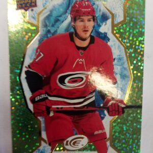2021-2022 Upper Deck Ice Green Sparkle Andrei Svechnikov