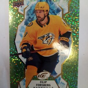 2021-2022 Upper Deck Ice Green Sparkle Filip Forsberg