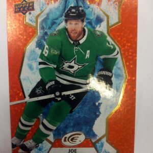 2020-2021 Upper Deck Ice Orange Sparkle Joe Pavelski