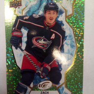 2020-2021 Upper Deck Ice Green Sparkle Zach Werenski