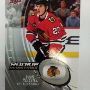 2022-2023 Upper Deck Trilogy Rookie Renditions Lukas Reichel