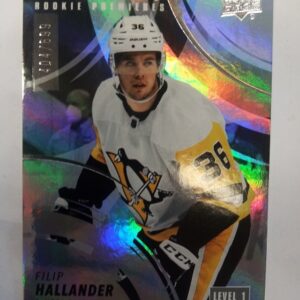 2022-2023 Upper Deck Trilogy Rookie Premieres Filip Hallander /699