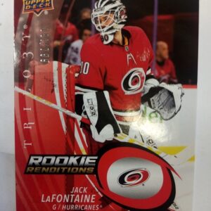 2022-2023 Upper Deck Trilogy Rookie Renditions Jack LaFontaine /799