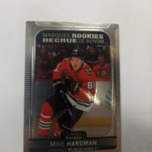 2021-22 OPC platinum marquee rookies recruen de renom Mike Hardman