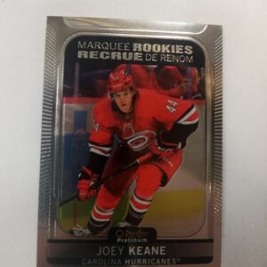 2021-22 OPC platinum marquee rookies recruen de renom Joey Keane