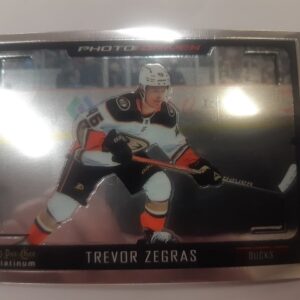 2021-22 O-Pee-Chee Photo Driven Trevor Zegras