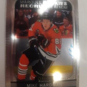2021-22 O-Pee-Chee Marquee Rookies Mike Hardman gold