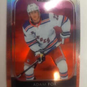 2021-22 O-Pee-Chee Adam Fox Sunset