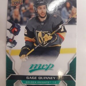 2020-21 Upper Deck MVP Rookie Gage Quinney