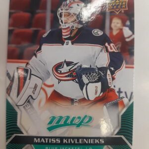 2020-21 Upper Deck MVP Rookie Matiss Kivlenieks