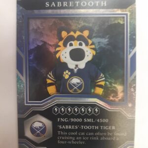2021-22 MVP Mascots Sabretooth