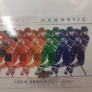 2021-22 Upper Deck Electromagnetic Leon Draisaitl